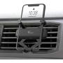 TMINNOV Car Vent Phone Holder,Gravity Air Vent Mount Mobile Phone Holder Compatible with iPhone 7 8 11 X and More Universal Cell Cradles (Black)