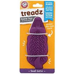 Arm & Hammer Super Treadz Gator & Gorilla Chew Toy for Dogs | Best Dental Dog Chew Toy | Reduces Plaque & Tartar Buildup Without Brushing