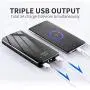 Power Bank 25000mAh Portable Charger Compact 2 Ports Ultra High Speed Battery Pack Phone Charger Backup Battery with Intelligent LCD Compatible with iPhone,Samsung,Tablet and More Power Bank 25000mAh Portable Charger Compact 2 Ports Ultra High Speed Battery Pack Phone Charger Backup Battery with Intelligent LCD Compatible with iPhone,Samsung,Tablet and More