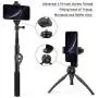 Universal Phone Tripod Mount (2 Pack) 1/4" Screw Adapter Cell Phone Holder with Adjustable Clamp Compatible with iPhone, Samsung, and All Phones, Camcorder,Selfie Monopod and More.