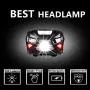 500 Lumens Ultra Bright Hands-free LED Headlamp - Rechargeable Last 48 Hours, 8 Modes White Red Led Lamp, Lightweight with Portable Pouch, Best Headlight for Camping Hiking Many Lighting Use - Black 500 Lumens Ultra Bright Hands-free LED Headlamp - Rechargeable Last 48 Hours, 8 Modes White Red Led Lamp, Lightweight with Portable Pouch, Best Headlight for Camping Hiking Many Lighting Use - Black