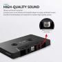 Elook Car Cassette Aux Adapter Kit, with A Smartphone to 3.5 mm Headphone Jack Adapter for Car, Phone, MP3 ect. Black