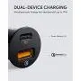 USB C Car Charger, AUKEY 21W Car Charger with Power Delivery 3.0, Fast Car Charger Compatible with iPhone 11 Pro Max XS XR X 8, AirPods, iPad Pro, S9 Note 10, Google Pixel 4 4XL, Nintendo Switch