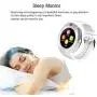 ZEERKEER Smart Watch for Android Phones and iOS Phones Bluetooth Smartwatch with Pedometer/Sleep Monitoring/Smart Reminder/Music Playing/Bluetooth Phone Calling for Men Women(White)