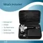 Massage Gun Deep Tissue Massager - Percussion Massage Gun Massager Gun Muscle Massage Gun Deep Tissue Massage Gun Muscle Gun Massager Chrome
