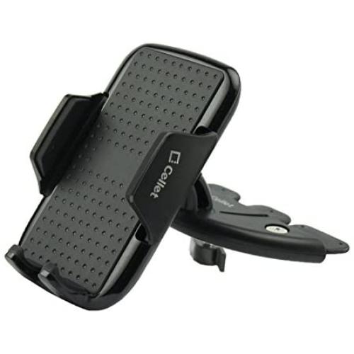 Cellet CD Slot Car Phone Mount Holder Compatible for Apple iPhone 11/Pro 11 Pro Max Xs/Max/Xr/X/8/7/6/5/SE/iPod Nano/Touch Samsung Note 10 9 8 Galaxy S10 S9 S8 Moto G7 E6 Z4 Z3 Z2 Z Play Droid LG G8