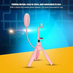 fosa Fill Light, Three-Gear Adjustment Brightness Foldable Selfie Light with Tripod and Phone Holder,Fill Light Lamp for Mobile Phone Below 6 Inches