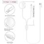 Upgraded 2020 Version ATETION Watch Charger, 2 in 1 iPhone Charger with 3.3ft/1.0m Portable Charging Cable Compatible with for Apple Watch Series 5/4/3/2/1& iPhone11/XR/X/8/8Plus/7/6/iPad4/iPad Air