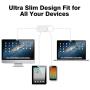 Laptop Webcam Cover Slide, Ultra Thin Round Hole Laptop Camera Cover Slide Blocker for Computer MacBook Pro iMac PC Tablet Notebook Surface Pro Echo Show Camera, Not Support Cell Phone