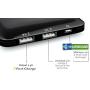 Mogix External Battery Phone Charger 10400mAh Power Pack - Best Bank for Fast Charging 2 USB Ports (Black)