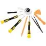 Repair Kit with Tools for All iPhone (4-XS Max), Samsung Galaxy, Note - Magnetic Screwdriver Tool Set for Cell Phones and Mobile Devices - Fix iPhone Screen, Battery with ScandiTech Toolkit