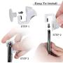 PUBG Mobile Game Controller, Ismael Erickson Phone Trigger Sensitive Shoot and Aim L1R1 Cellphone Gamepad Joystick White