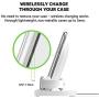 Belkin F8J235ttWHT Boost Up Wireless Charging Dock (Apple Charging Station for Iphone + Apple Watch + USB Port) Apple Watch Charging Stand, iPhone Charging Station, iPhone Charging Dock (White)