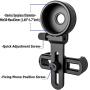 SMIZZE Universal Quick Aligned Smartphone Adapter - Cell Phone Mount - Compatible with Monocular Binocular Bird Spotting Rifle Scopes Digiscoping 38-43mm - Easy Snapshots