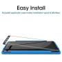 amFilm Glass Screen Protector for Samsung Galaxy Note 9, Full Screen Coverage Screen Protector, 3D Curved Tempered Glass, Dot Matrix with Easy Installation Tray (Black)