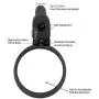 Hafny Bar End Bike Mirror, Stainless Steel Lens, Safe Rearview Mirror