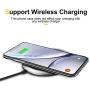 Humixx Crystal Clear iPhone XR Case,[Wireless Charging Supported] Bayer Material TPU Backboard Case with Soft Edges, Shockproof and Anti-Drop Protection Case Designed for Apple iPhone Xr(2017)-Clear