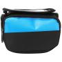 Keenso Bike Bag, PVC Bicycle Front Beam Bag Mountain Bike Upper Tube Mobile Phone Case Riding Accessory