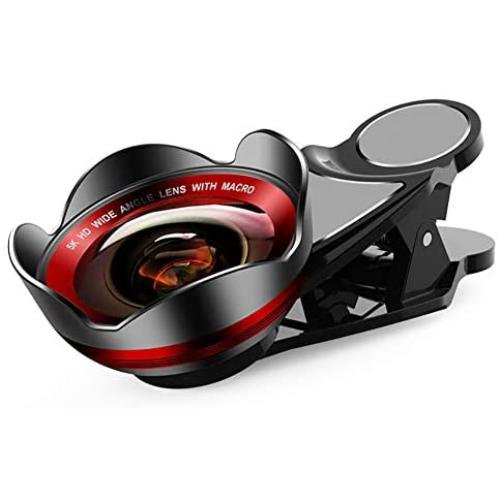 Camera Lens Kit for iPhone Samsung and Other Smartphone, with Wide Angle Lens and Macro Lens