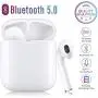 Bluetooth Earbuds, Bluetooth 5.0 Wireless Earbuds, Noise Canceling IPX5 Waterproof Sports Headset, Pop-ups Auto Pairing with Portable Charging Case for Smart Phones and Other Bluetooth Devices (White) Bluetooth Earbuds, Bluetooth 5.0 Wireless Earbuds, Noise Canceling IPX5 Waterproof Sports Headset, Pop-ups Auto Pairing with Portable Charging Case for Smart Phones and Other Bluetooth Devices (White)