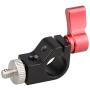 CAMVATE 15mm Single Rod Clamp Articulating with 1/4"-20 Screw