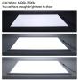 MACTING LED Shadowless Light Lamp Panel Photo Studio Fill Light 22.8in X 22.8in 7500k Dimmable Photography Softbox Bottom Light with US Plug for Food Jewelry Crafts Cosmetic.