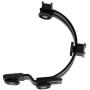 Cowboystudio Camera / Camcorder Action Stabilizing Handle with Accessory Shoe for Flash, Mic, or Video Light
