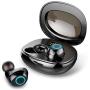 Wireless Earbuds, Motast True Wireless Headphones with Built in Mic, IP7 Waterproof Bluetooth 5.0 Headset with Charging Case, Premium Sound with Deep Bass, Touch Control & Intelligence LED Display
