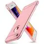 SUPBEC iPhone 7/8 Case with Card Holder and [ Screen Protector Tempered Glass x2Pack] Protective Ultra-Thin-Slim Cover with Silicone TPU Shockproof Rubber Wallet Case for iPhone7 / iPhone8-Rose Gold