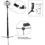 Smatree Q3 Telescoping Selfie Stick with Tripod Stand Compatible for GoPro Hero Fusion/8/7/6/5/4/3+/3/Session/GOPRO Hero 2018/DJI OSMO Action Camera,SJCAM,AKASO,Xiaomi Yi and Cell Phone