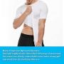 Mens Compression Shirt Undershirt Slimming Tank Top Workout Vest Abs Abdomen Slim Body Shaper