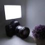 LED Photography Video Light Fill Lamp Dual Power Supply 3000-6000K Stepless Dimmable RA≥95