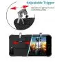 Mobile Game Controller Case for iPhone 8 Plus / 7 Plus / 6 Plus, Phone Cover Compatible with PUβG/COD Mobile L1R1 Trigger Joystick Gamepad Grip Remote, for Apple iOS (5.5 inch Black) Mobile Game Controller Case for iPhone 8 Plus / 7 Plus / 6 Plus, Phone Cover Compatible with PUβG/COD Mobile L1R1 Trigger Joystick Gamepad Grip Remote, for Apple iOS (5.5 inch Black)