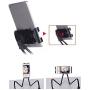Flexible Long Arms Stand Clip Holder,Hanging on Neck Universal Mobile Phone Stand Loungers Bracket for Mobile Phone Tablet PC Desktop(White)