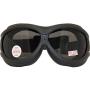 Global Vision Big Ben Goggles 2 Pairs Black Frames 1 Clear Lens 1 Smoke Lens