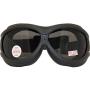 Global Vision Big Ben Goggles 2 Pairs Black Frames 1 Clear Lens 1 Smoke Lens