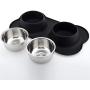 URPOWER Dog Bowls Stainless Steel Dog Bowl with No Spill Non-Skid Silicone Mat 53 oz Feeder Bowls Pet Bowl for Dogs Cats and Pets URPOWER Dog Bowls Stainless Steel Dog Bowl with No Spill Non-Skid Silicone Mat 53 oz Feeder Bowls Pet Bowl for Dogs Cats and Pets