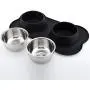 URPOWER Dog Bowls Stainless Steel Dog Bowl with No Spill Non-Skid Silicone Mat 53 oz Feeder Bowls Pet Bowl for Dogs Cats and Pets