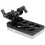 CAMVATE Battery Cheese Plate with 360° Swivel 15mm Rod Clamp for Anton Bauer Gold Mount Power Adapter