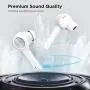 Wireless Earbuds, Letsfit Bluetooth 5.0 Headphones TWS Stereo Touch Control Earbuds with Charging Case, IPX5 Waterproof in-Ear Sport Earphones with Mic for Running Gym Workout White Wireless Earbuds, Letsfit Bluetooth 5.0 Headphones TWS Stereo Touch Control Earbuds with Charging Case, IPX5 Waterproof in-Ear Sport Earphones with Mic for Running Gym Workout White