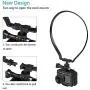 Taisioner POV/VLOG Smartphone Selfie Neck Holder Mount for GoPro AKASO Action Camera and Cell Phone Video Shoot Accessories