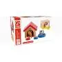 Family Pets Wooden Dollhouse Animal Set by Hape | Complete Your Wooden Dolls House with Happy Dog, Cat, Bunny Pet Set with Complimentary Houses and Food Bowls Family Pets Wooden Dollhouse Animal Set by Hape | Complete Your Wooden Dolls House with Happy Dog, Cat, Bunny Pet Set with Complimentary Houses and Food Bowls