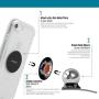 Nite Ize Steelie Orbiter Dash Mount Kit - Magnetic Cell Phone Holder for Car Dash, Low Profile, No Attached Magnets