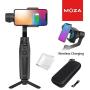 MOZA Mini MI Gimbal 3-Axis Stabilizer for Smartphne Make Smooth Videos Vlog Youtuber Live Video Record Wireless Charging Timelapse Object Tracking Quick Platback Inception Mode Refurbished