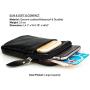 VIIGER Vertical Leather Cell Phone Pouch iPhone 11 Pro Max Belt Case Smartphone Holster Belt Loop Pouch Bag Phone Belt Holder iPhone Xs Max Holster Case w Belt Clip for iPhone 7 Plus 8 Plus 6s Plus XR