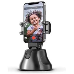 Tracking Holder,Selfie Stick 360°Rotation Auto Face Object Tracking Smart Shooting Camera Phone Mount, Vlog Shooting Smartphone Mount Holder Compatible to Andriod iOS