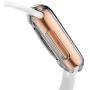 Smiling Case for Apple Watch Series 4 & Series 5 with Built in TPU Screen Protector 40mm - All Around Protective Case for Apple watch Series 5/4 40mm (clear)