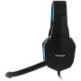 Badasheng BDS-939P 5 in 1 Gaming Headset for PS4 , Iphone , Ipad , Smartphone , Tablet , PC (Laptop & desktop) and Mac , Compatible With XBox One With Using of Microsoft Adaptor ( Blue )