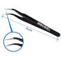 MMOBIEL 1 mm Double Sided Layer Strong Adhesive Tape 50 m Long Roll (Black) for Smartphone Tablet Repair