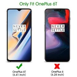 [4 Pack] OnePlus 6T Screen Protector, OMOTON Tempered Glass/ Easy Installation with Alignment Frame/ Anti Scratch Screen Protector for OnePlus 6T, 6.41 Inch